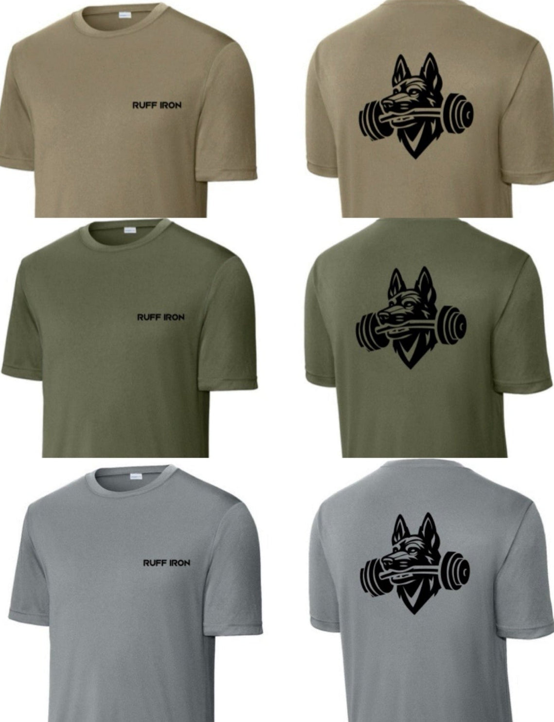 BUNDLE- 3 Pack Athletic Dri-Fit Tees image 0