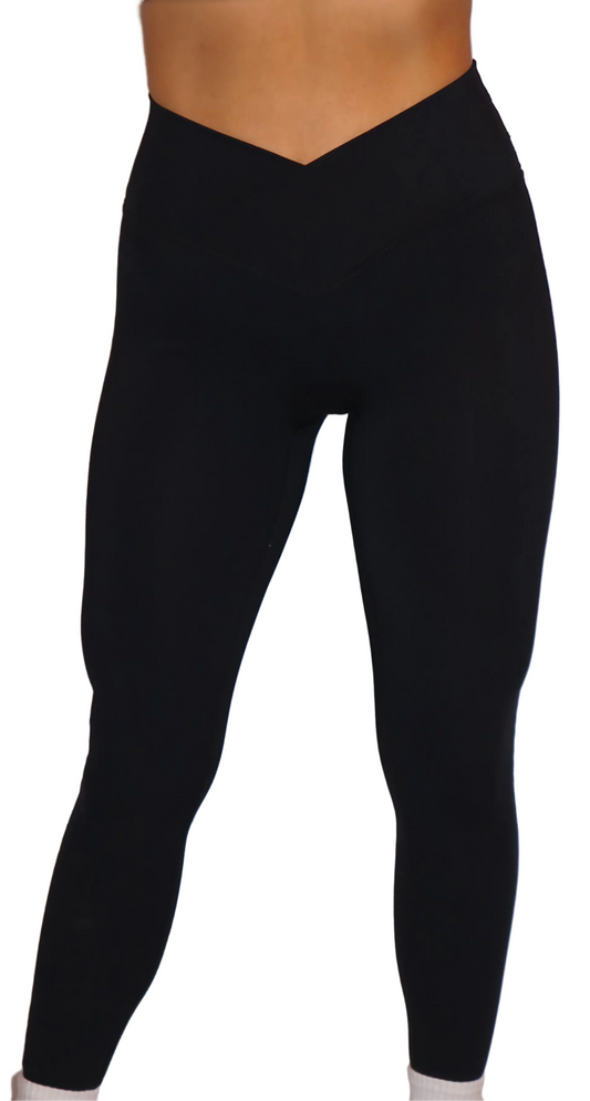 V Cut Leggings image 0